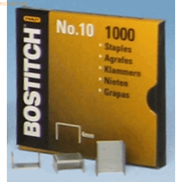 20 X Wedo Heftklammern 24/6 Verzinkt VE=1000 Stück